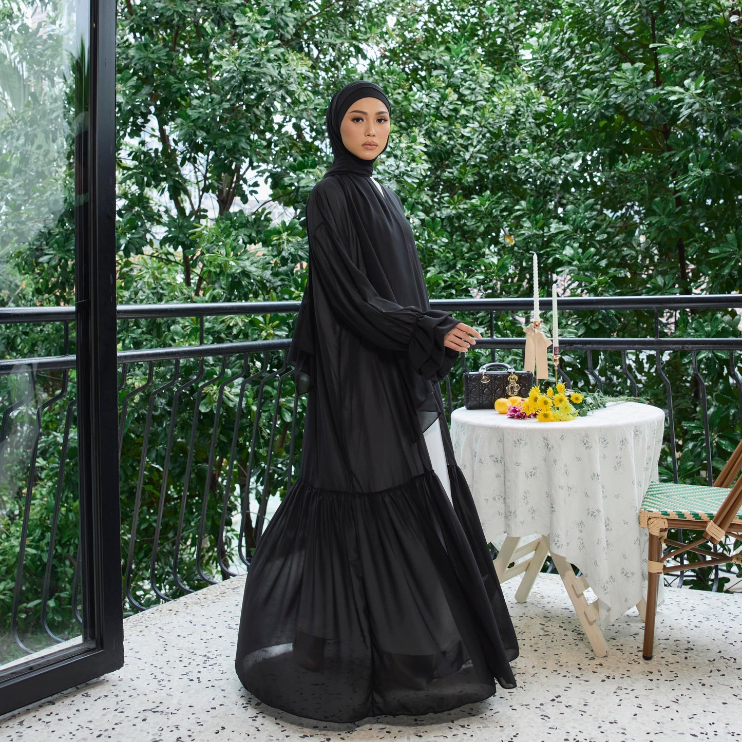 BALQIS ABAYA (Outerwear Only Sets with Shawl)